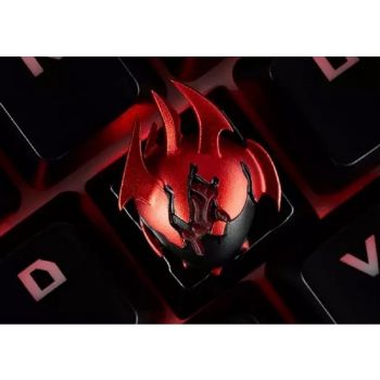 ZomoPlus 3D Heart of Tarrasque Customized Keycap, Cherry MX Switches And Clones, Dota2 Theme Metal Keycap, With CNC Engraving, 1u Size | ZO-PS-HRT-TARQ - Image 4