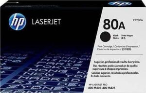 HP 80A Black Original LaserJet Toner Cartridge | CF280A
