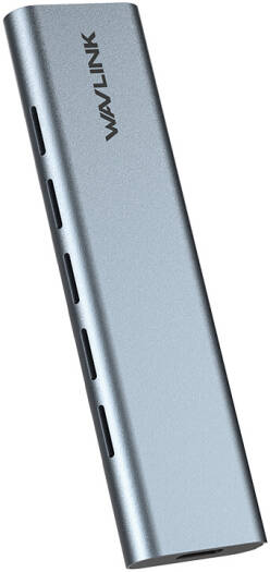 Wavlink USB 3.1 Gen 2 NVMe External SSD Enclosure, Max. 10Gbps Data Transmission, Compatible with Windows, Mac OSX, Linux & Smartphone with OTG, Gray | WL-ST338C