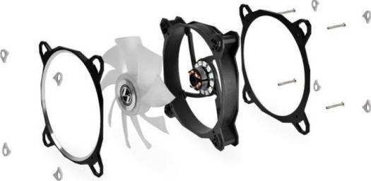 Lian Li BR 120 Digital RGB PWM Triple Pack Fan, 3x 120mm Fans with Remote Controller, Black | G99.12Q18P.R30B - Image 3