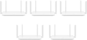 Huawei Wi-Fi AX2 AX1500 Router,(1-Pack x 5) Bundle, Wi-Fi 6, Mesh Function, Parental Control, Up To 1500mbps Speed, For Fast Gaming And Streaming, HarmonyOS Mesh+ | WS7001 (1-Pack x 5)