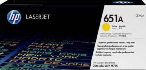 HP 651A Yellow Original LaserJet Toner Cartridge | CE342A