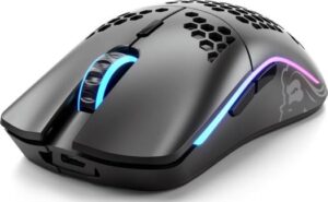 Glorious Model O Wireless Gaming Mouse, 16.8 million color RGB (8 effects) , 400 IPS, 6 buttons, RGB Gaming Mouse - Matte Black | GLO-MS-OW-MB