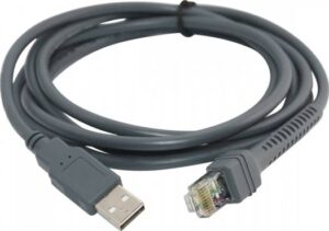 Zebra Cable for LS2208 Series Handheld Scanner - Gray - CBA-U01-S07ZAR