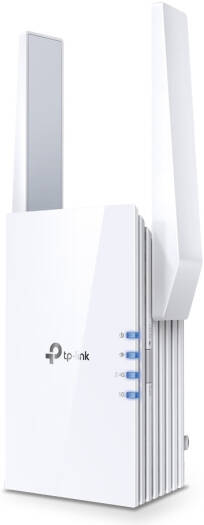 TP-link RE705X AX3000 Mesh WiFi 6 Dual Band Extender, Up to 2402 Mbps Speed, Built-In Access Point Mode, MU-MIMO, Double Channel Speed3 with HE160, Works with Any WiFi Router, White | RE705X