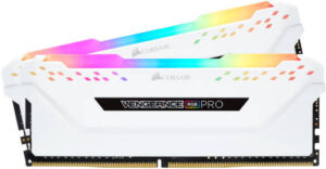 CORSAIR Vengeance RGB Pro, 16GB (2 x 8GB), 288-Pin DDR4, 3600mhz (PC4 28800) Intel XMP 2.0 | CMW16GX4M2D3600C18W