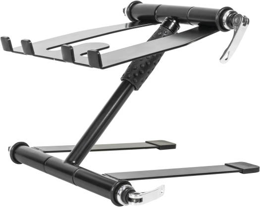 Headliner Digistand Pro Laptop Stand, Fits Laptops up to 17", 360° Telescopic Neck, Telescoping Height Up to 16", Aluminum Alloy Cam-Locking System, Removable Sub-Tray for Accessories, Black | - Image 4