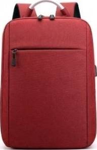 V-walk Anti-theft Laptop Notebook Backpack USB Charging Port School Bag | BP-123-Red