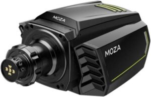 MOZA R16 Direct Drive Wheel Base, 16 Nm Torque, Limitless Wheel Rotation, Dual-Mode Communication, FBB Filtering Algorithm, Ultra Low Static Torque, 360W Peak Power, Aluminum Material, Black | R16