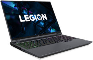 Lenovo Legion 5 Pro 16ITHG6 16" WQXGA IPS Laptop, 11th Gen Intel Core i7-11800H 2.30Ghz, 16GB RAM, 512 SSD, 4GB Nvidia GeForce RTX 3050Ti, Windows 10 Pro, Eng-Arb KB, Gray | 82JF007AAX