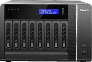 QNAP TVS-EC880-E3-16G 8 Bay TurboNAS, Intel Xeon E3-1245 3.4GHz Quad Core, 16GB | TVS-EC880-E3-16G