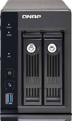 QNAP TS-253 Pro-8G 2 Bay NAS, Intel Celeron 2.0 GHz Quad Core, 8GB | TS-253 Pro-8G