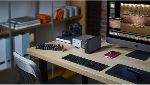 LaCie d2 Professional 8TB External HDD, 7200 RPM Disk Speed, Rescue Data Recovery Services, Speeds of up to 260 MB/s, For Mac And PC Desktop, 1 Month Adobe CC, USB-C / USB 3.1, Black | STHA8000800 - Image 5