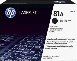 HP 81A Black Original LaserJet Toner Cartridge| CF281A