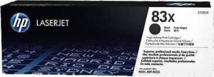 HP 83X High Yield Black Original LaserJet Toner Cartridge | CF283X