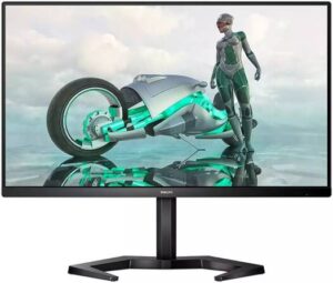Philips Evnia 3000 Gaming Monitor, 24'' Full HD IPS Display, Up to 165Hz Refresh Rate, 4ms (GtG) Response Time, SmartImage Game Enhancement, AMD FreeSync, Flicker Free, Black | 24M1N3200Z/89