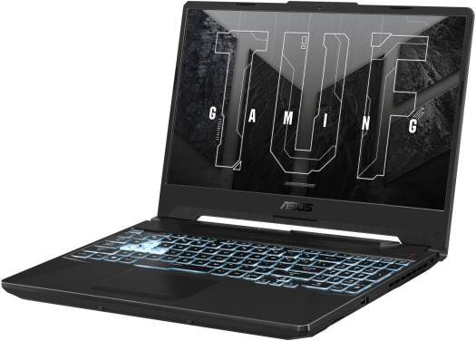 ASUS TUF Gaming A15 FA506NC Gaming Laptop, 15.6" FHD IPS 144Hz Display, AMD Ryzen 5 7535HS, 16GB RAM, 512GB SSD, GeForce RTX 3050 4GB Graphics, English-Arabic KB, Win11, Black | 90NR0JF7-M004M0 - Image 2