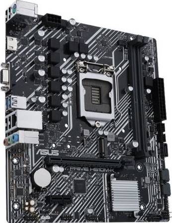Asus Prime H510M-K - Intel® H510 Chipset, LGA 1200, Max Memory 64GB DDR4 3200, 1 x D-Sub Port 1 x HDMI Port, (UDIMM), PCIe 4.0, Micro ATX Motherboard | 90MB17N0-M0EAY0 - Image 3