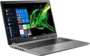 Acer A315-56-594W Aspire 3 Laptop – Intel Core i5 1035G1 1.1Ghz, 8GB RAM, 256GB SSD, 15.6inch FHD, Grey English Keyboard Windows10 Home | NX.A0TAA.005