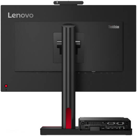 Lenovo ThinkCentre TIO Flex 24v, 24" IPS Display, Full HD Resolution, 60Hz Refresh Rate, 4ms (Extreme Mode) Response Time, Integrated Microphone, Eyesafe Display, Low Blue Light, Black | 12BNMAT3EU - Image 4