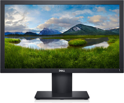 Dell E2020H 20 Monitor, 19.5" 1600x900 TN Display, 60Hz Refresh Rate, 5ms (GtG) Response Time, Tilt Adjustability, DP1.2/VGA Ports, VESA Compatible, Black | E2020H