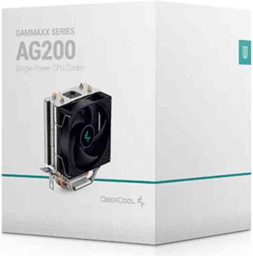 DeepCool AG200 Single Tower 92mm CPU Cooler, 500-3050 RPM Fan Speed, 36.75 CFM Airflow, 2.4W Power, 30.5 dBAFan Noise, Hydro Bearing, 4 Pin PWM Fan Connector, Black | R-AG200-BKNNMN-G - Image 5