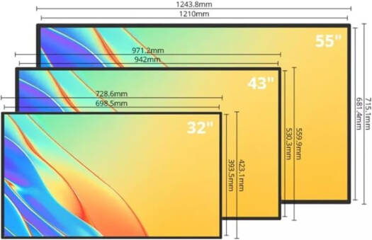 BritePixl 98 Inches Touchscreen Interactive Display Monitor - Touch Screen 4K UHD Infrared 20 Touch Points, 3840x 2160P, HDMI/USB Port, Embedded Windows, Intel Core i7, 16G, 256G, Black - Image 9
