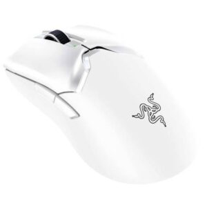 Razer Viper V2 Pro Optical Wireless Gaming Mouse, 70G Max Acceleration, Up To 80 Hours Battery Life, 30000 DPI Max Sensitivity, 5 Programmable Buttons, 30K Optical Sensor, White | RZ01-04390200-R3G1