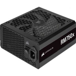 Corsair RMx Series RM750x 750 Watt Power Supply, 80 PLUS Gold, PSU, Fully Modular, ATX, UK, (2021) | CP-9020199-UK