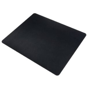 Generic Non Slip PU Leather Mouse Pad, Desk Writing Mat, For Office Home, 22x18cm Small Size, Black |