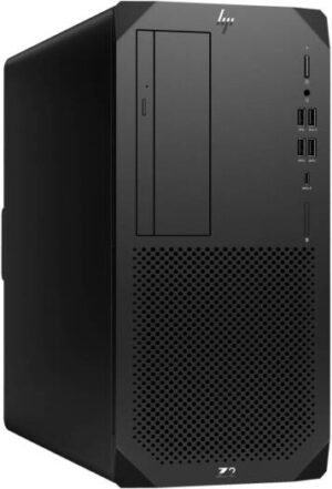 HP Z2 G9 Tower Workstation Desktop Computer, Intel Core i7-14700K Processor, 32GB RAM, 1TB SSD, Intel UHD Graphics 770, Bus Slim Keyboard, Windows 11 Pro, Black | Z2-G9