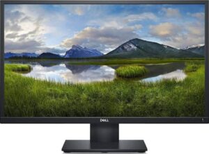 Dell E2420HS 24" IPS FHD Monitor, 8 ms / 5 ms Response Time (GtG), 60 Hz Refresh Rate, 16.7 Million Colors, VESA Mount Support, 178° Viewing Angles, HDMI 1.4 / VGA, Black | E2420HS