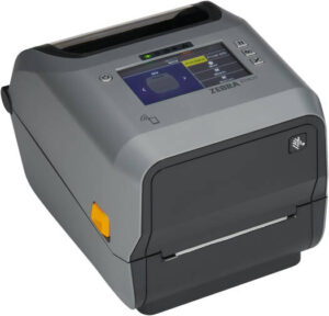 Zebra ZD621R Thermal Transfer Printer, 203 x 203 DPI Resolution, 203mm/sec Print Speed, Built-In 4.3" Display, Ethernet LA, Bluetooth (BLE) & USB Port Interfaces, RFID Module, Gray | ZD6A142-30EFR2EZ