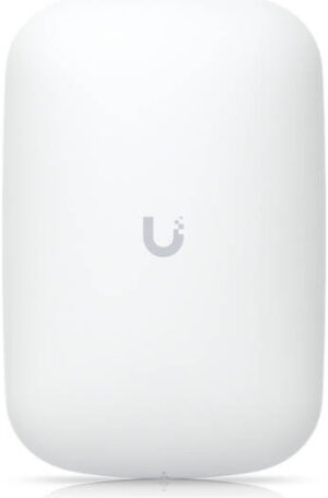 Ubiquiti Networks UniFi Access Point U6 Dual-Band Range Extender, WiFi 6, Up to 4.8 Gb/s Throughput, Outlet Plug-in, Manage via UniFi Mobile App, White | U6-Extender