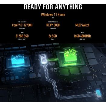 Asus Tuf Gaming F15 15.6" FHD 144Hz Laptop, 12th Gen Intel Core i7-12700H 3.50 Ghz, 16GB RAM, 512GB SSD, 4GB Nvidia GeForce RTX 3050 Graphics, Windows 11 Home, Eng-Arabic KB, Gray | FX507ZC-HN028W - Image 4