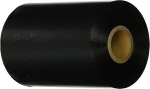 Generic Wax Barcode Ribbon, Thermal Transfer Ribbon, 3200 Premium Wax Resin, 110mm Width, 450 Meter Length, Black