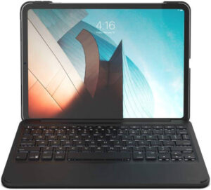 Zagg Folio WL Keyboard, For 11" Apple IPad Pro, Baclklit, Light Weight, Laptop Style Keyboard, Rechargeable Battery, Black | ZAGG-103002357