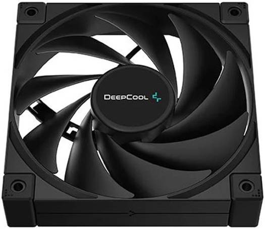 Deepcool Fan FK120 3 in 1 PWM Fan, 120mm High performance, 1850RPM Fan Speed, Elite Cooling, 68.99 CFM Airflow, Super Silent, 3 Pack, Black | R-FK120-BKNPF3-G-1 - Image 3