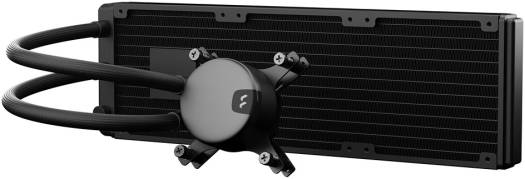 Fractal Design Lumen S36 RGB 360mm AIO CPU Liquid Cooler, LGA 1700 Support, Copper Cold Plate, Aluminium Fins & Radiator, Six ARGB LEDs, 3x 12 RGB PWM Fans, Support LGA 1700/AM5, Black | FD-W-L1-S3612 - Image 5