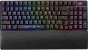 ASUS ROG X901 Strix Scope II 96% Gaming Keyboard, Hot-Swappable, ROG Omni Receiver, PBT Doubleshot Keycaps, Tri-Mode Connection, English Layout, Black | 90MP037A-BKUA01