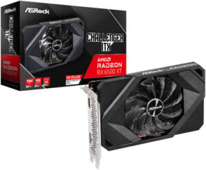 ASRock AMD Radeon RX 6500 XT Challenger ITX Graphic Card, 4GB GDDR6 64-bit Memory, 2815 MHz Boost Clock, 18 Gbps Memory Clock, PCI Express 4.0 x 4,- 1 x HDMI 2.1 VRR / 1 x DP 1.4 | 90-GA3DZZ-00UANF