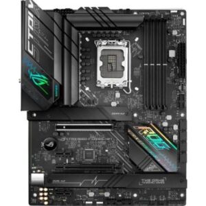 Asus Rog Strix B660-F Gaming Wifi ATX Motherboard, 12th Gen LGA 1700 Socket, DDR5 Memory Support, WiFi 6 (802.11ax), Intel 2.5 Gb Ethernet, 3 M.2 slots, PCIe 4.0, USB 3.2, Sata | 90MB18R0-M0EAY0