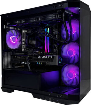 MSI Ultimate Gaming PC - AMD Ryzen 7 7800X3D 8 Cores 16 Threads, NVIDIA RTX 5070 12GB, 32GB DDR5 RAM 6400MHz, 1TB SSD Gen 4, 750W 80 PLUS PSU, 360mm Liquid Cooler