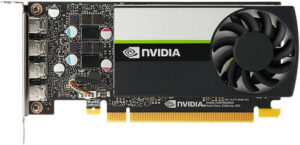 PNY Nvidia T1000 Graphics Card, 8GB GDDR6 128-Bit Memory, 896 CUDA Cores,  2.50 TFLOPS Peak FP32 Performance, PCI Express 3.0 x16, White/Black | VCNT10008GB-SB