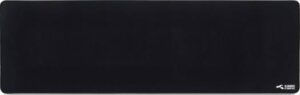 Glorious G-E Extended Gaming Mouse Pad/Mat, Long Black Cloth, Mousepad, Stitched Edges, 36x11  | G-E