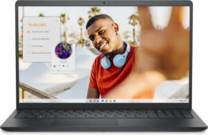 Dell Inspiron 3535 Laptop, 15.6" FHD 120Hz Display, AMD Ryzen 5 7520U Processor, 8GB RAM, 512GB SSD, AMD Radeon 610M Graphics, English Backlit Keyboard, Windows 11, Carbon Black | INSP153535