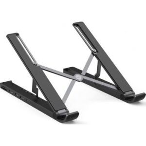 Ugreen USB C To USB 3.0 + HDMi + SD + TF Card Reader Docking Station, 4 Levels, Adjustable Foldable Portable Desktop Stand, Black | 80551