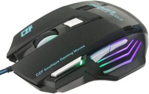Enet G-509 LED Wired Optical Gaming Mouse Black