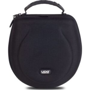 UDG U8200BL Creator Headphone Large Case, Durashock Molded EVA Foam, Fits for Pioneer HDJ-2000, HDJ-1500, Black | U8200BL