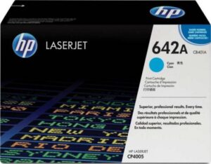 HP 642A Cyan Original LaserJet Toner Cartridge |  CB401A